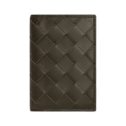 Intrecciato Flap Card Case