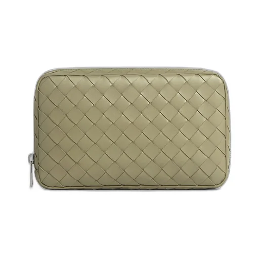 Intrecciato  Medium Zipped Organizing Pouch