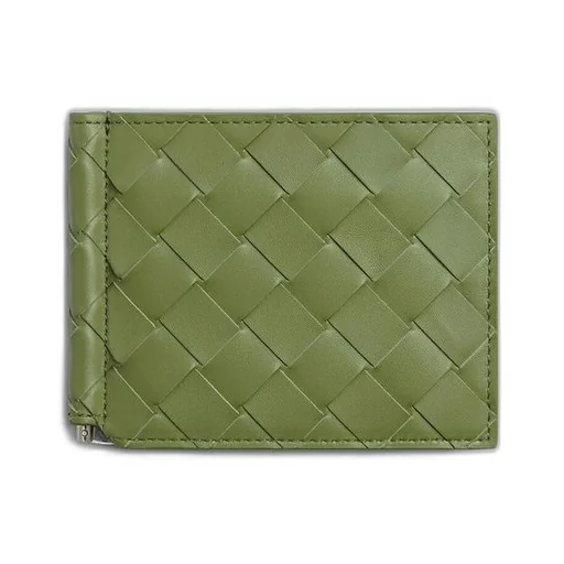 Intrecciato Bill Clip Wallet
