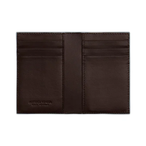 Intrecciato Flap Card Case