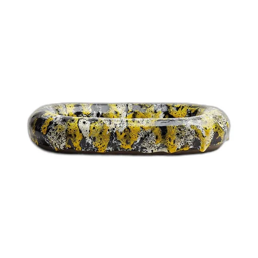 Volcanic Glazed Oval