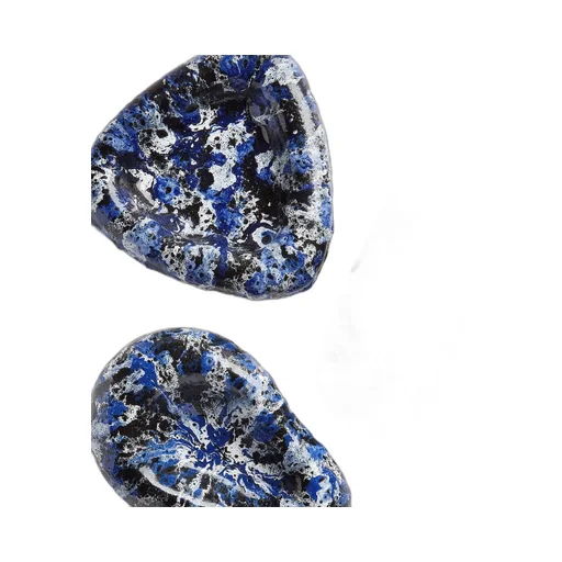 Volcanic Glazed Extended Oval