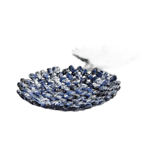 Volcanic Glazed Intrecciato Tray