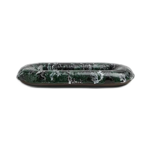 Volcanic Glazed Oval