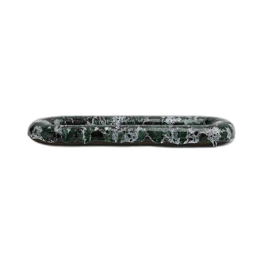 Volcanic Glazed Extended Oval