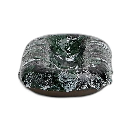 Volcanic Glazed Oval