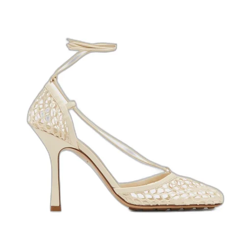 Stretch Lace-Up Sandal