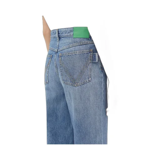 Vintage Indigo Wide Leg Denim
