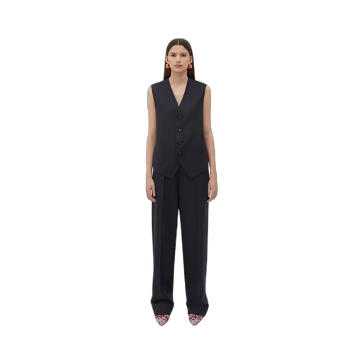 Striped Wool Gilet