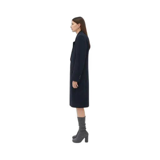Wool Gabardine Coat