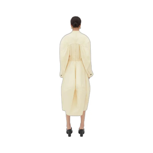Light Cotton Twill Balloon Dress
