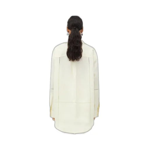 English Embroidery Linen Shirt