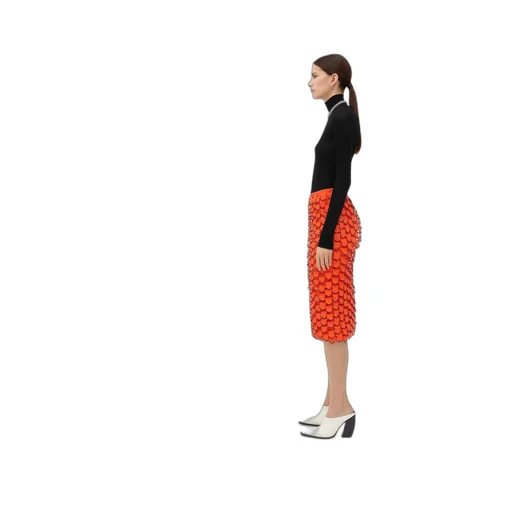 Scale Cotton Skirt