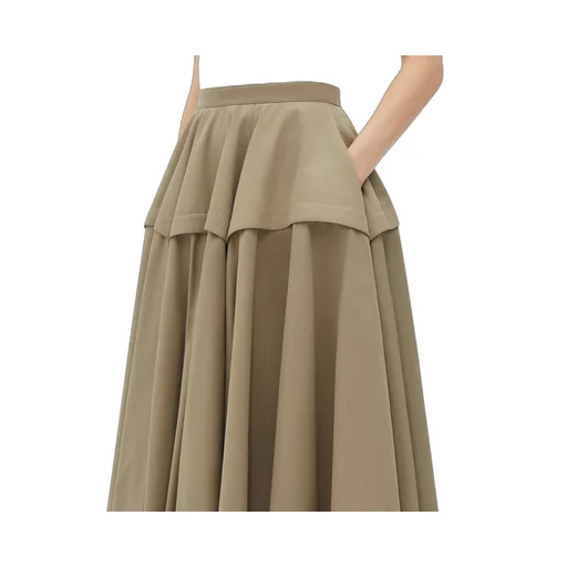 Compact Cotton Skirt