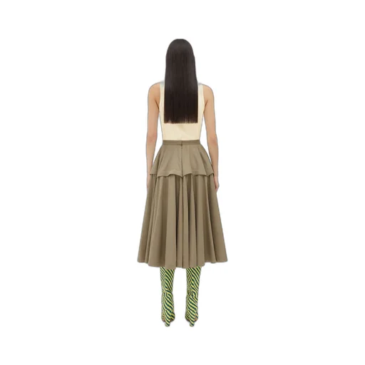Compact Cotton Skirt