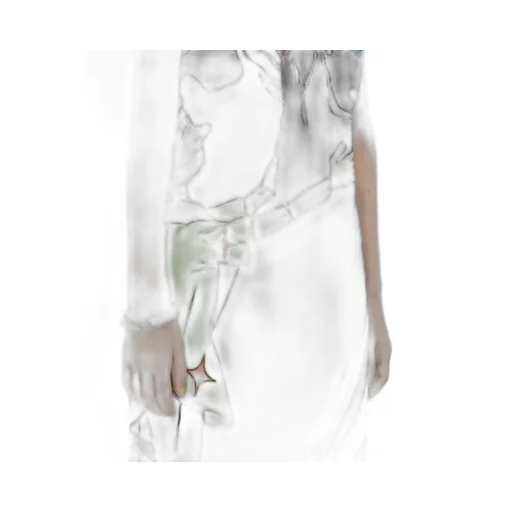 Printed Viscose Dress With Knot Detail At Neck