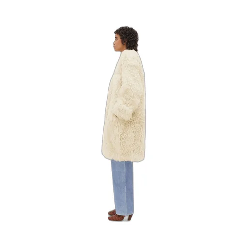 Curly Shearling Coat