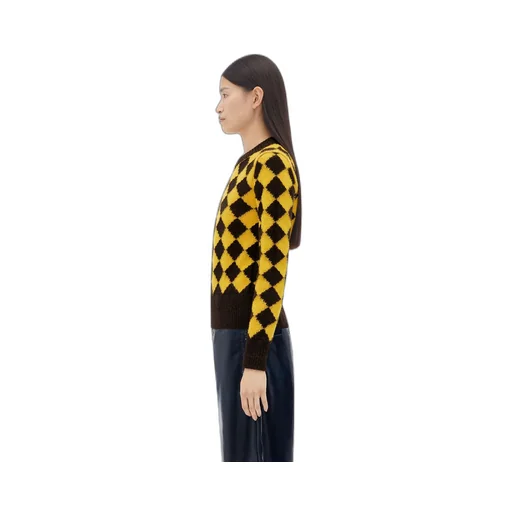 Argyle Intarsia Wool Jumper