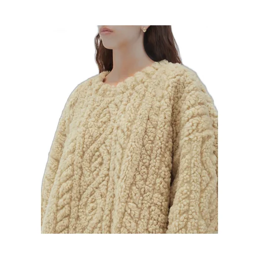 Needlepunch Shearling Jumper