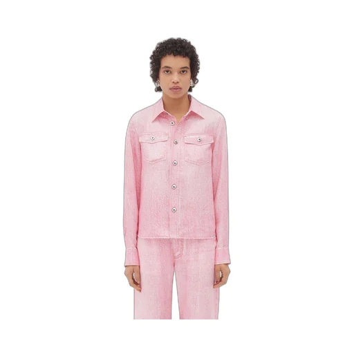Printed Denim Viscose Shirt