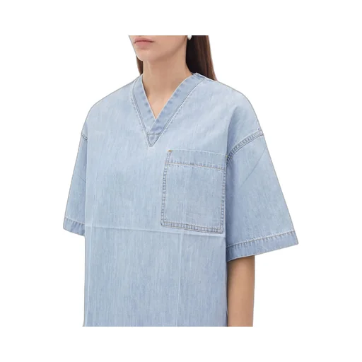 Light Bleached Denim T-Shirt