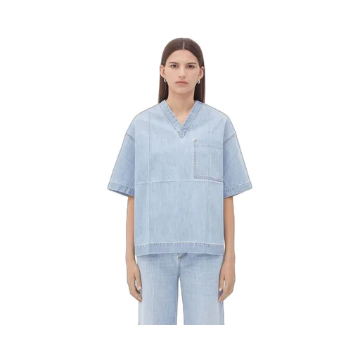Light Bleached Denim T-Shirt
