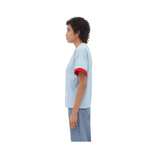Double Layer Cotton T-Shirt
