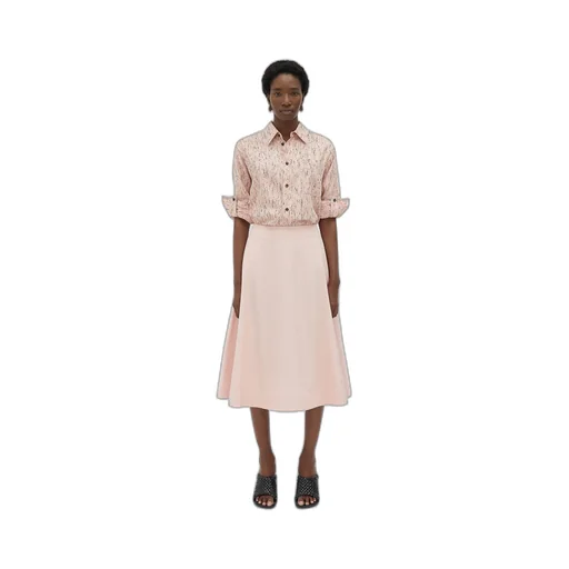 Compact Cotton Skirt