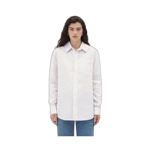 Crisp Cotton Silk Check Bandana Shirt