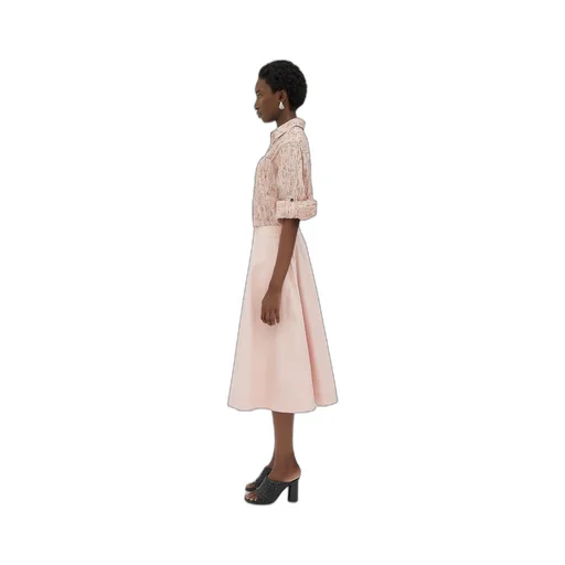 Compact Cotton Skirt