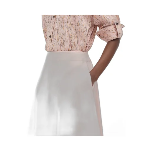 Compact Cotton Skirt