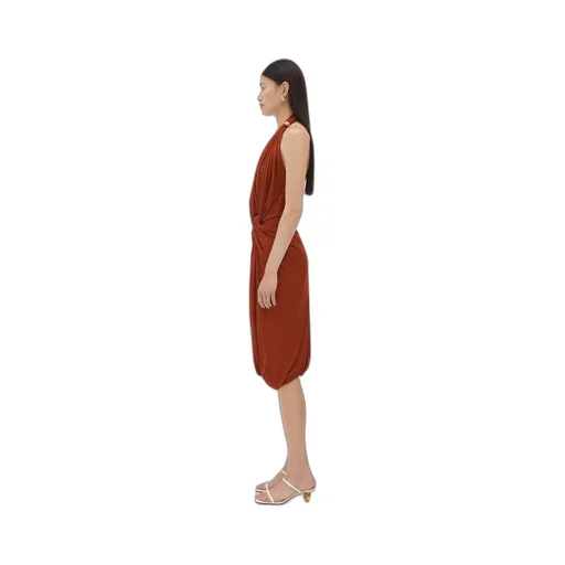 Viscose Jersey Midi Dress