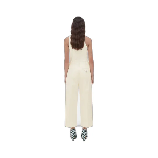 Cotton Twill Culotte Trousers