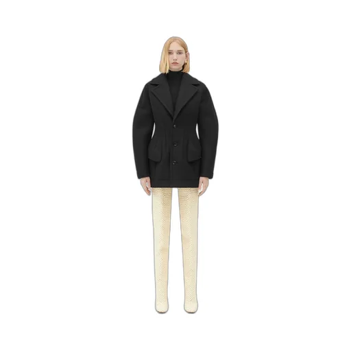 Felted Wool Sculptured Coat