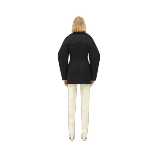 Felted Wool Sculptured Coat