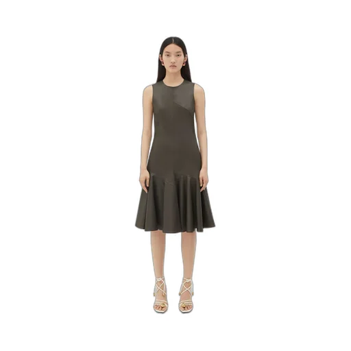 Leather Midi Dress