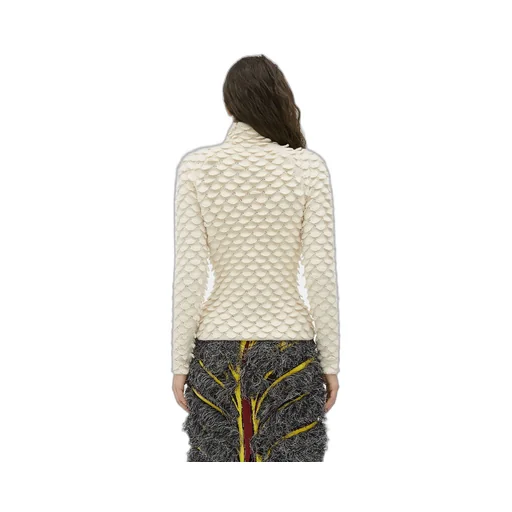 Fish Scale Wool Sweater