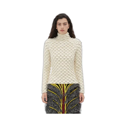 Fish Scale Wool Sweater