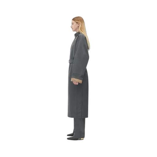 Bonded Wool And Cotton Parka