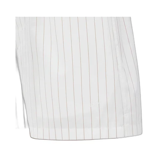 Cotton Pinstripe Shorts