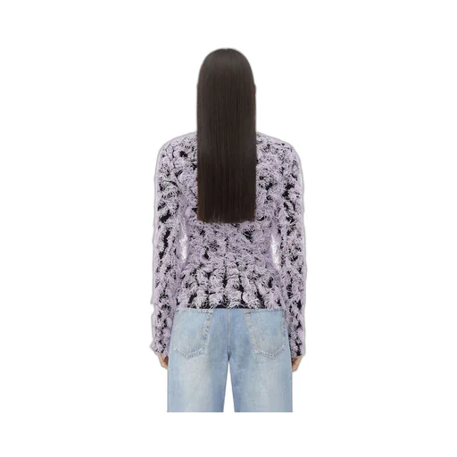 Wool Fringed Sweater