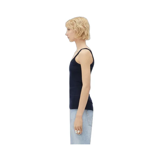 Light Wool Slim Tank Top