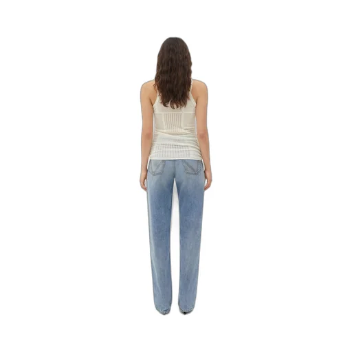 Pointelle Cotton Tank Top