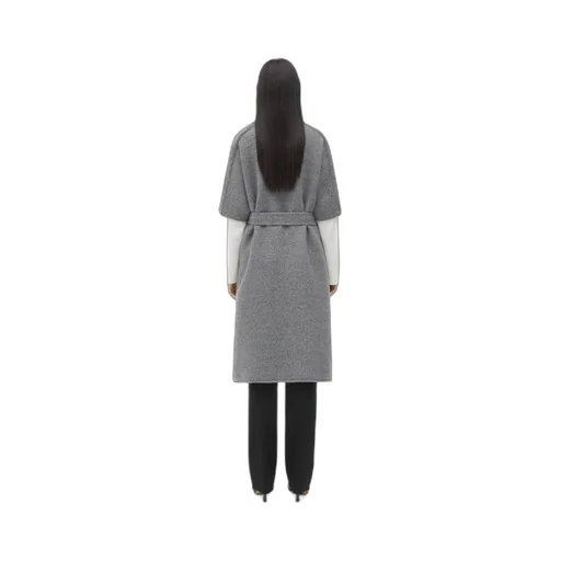 Wool And Cashmere Sleeveless Coat