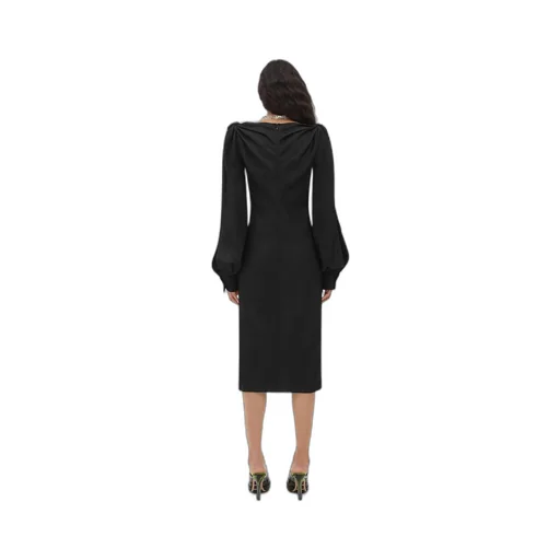 Viscose Midi Dress