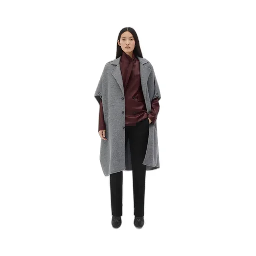 Wool And Cashmere Sleeveless Coat