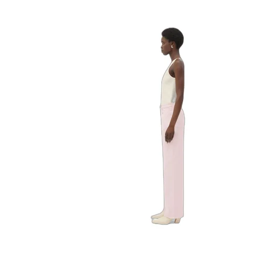 Pink Wash Wide Leg Denim