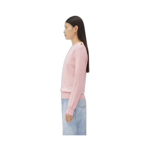 Cashmere Sweater With Knot Buttons