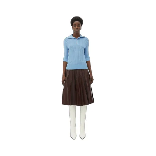 Light Wool Short-Sleeved Sweater