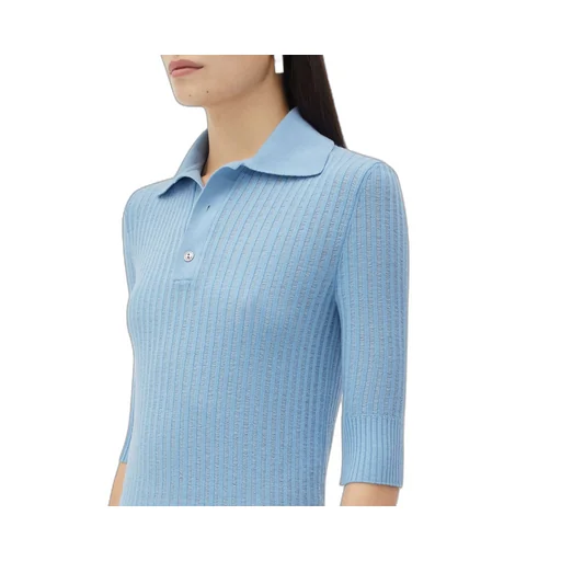 Light Wool Short-Sleeved Sweater